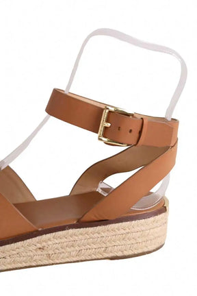 Sandales Michael Kors Marron en Cuir