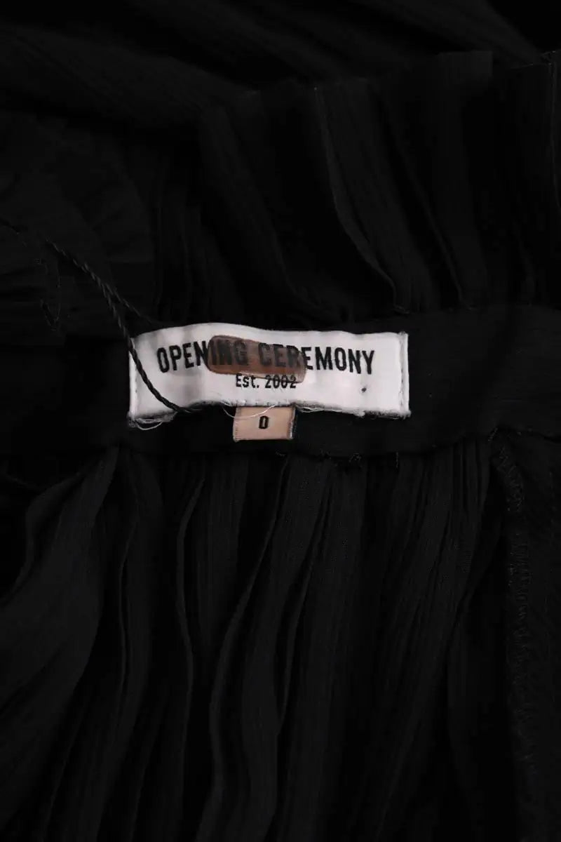Robe Opening Ceremony Noir en Synthétique