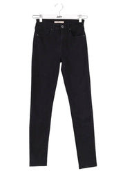 Jean slim Levi's 721 high rise skinny Noir en Coton, taille S - Seconde Main