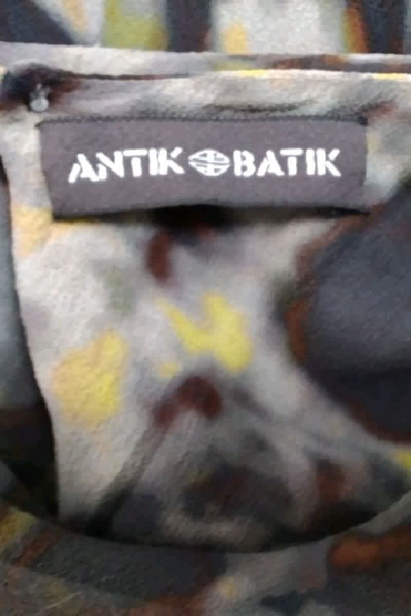 Robe Antik Batik  Noir