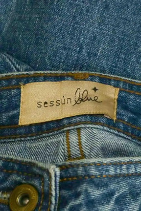 Jean large Sessun Johnny Bleu en Coton