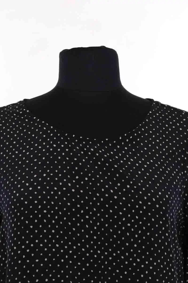 Blouse Sézane Noir en Soie