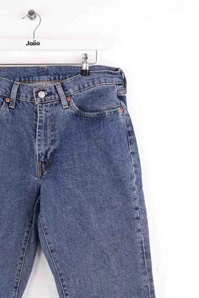 Jean droit Levi's Bleu en Coton