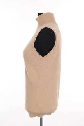 Top Valentino Camel en Laine