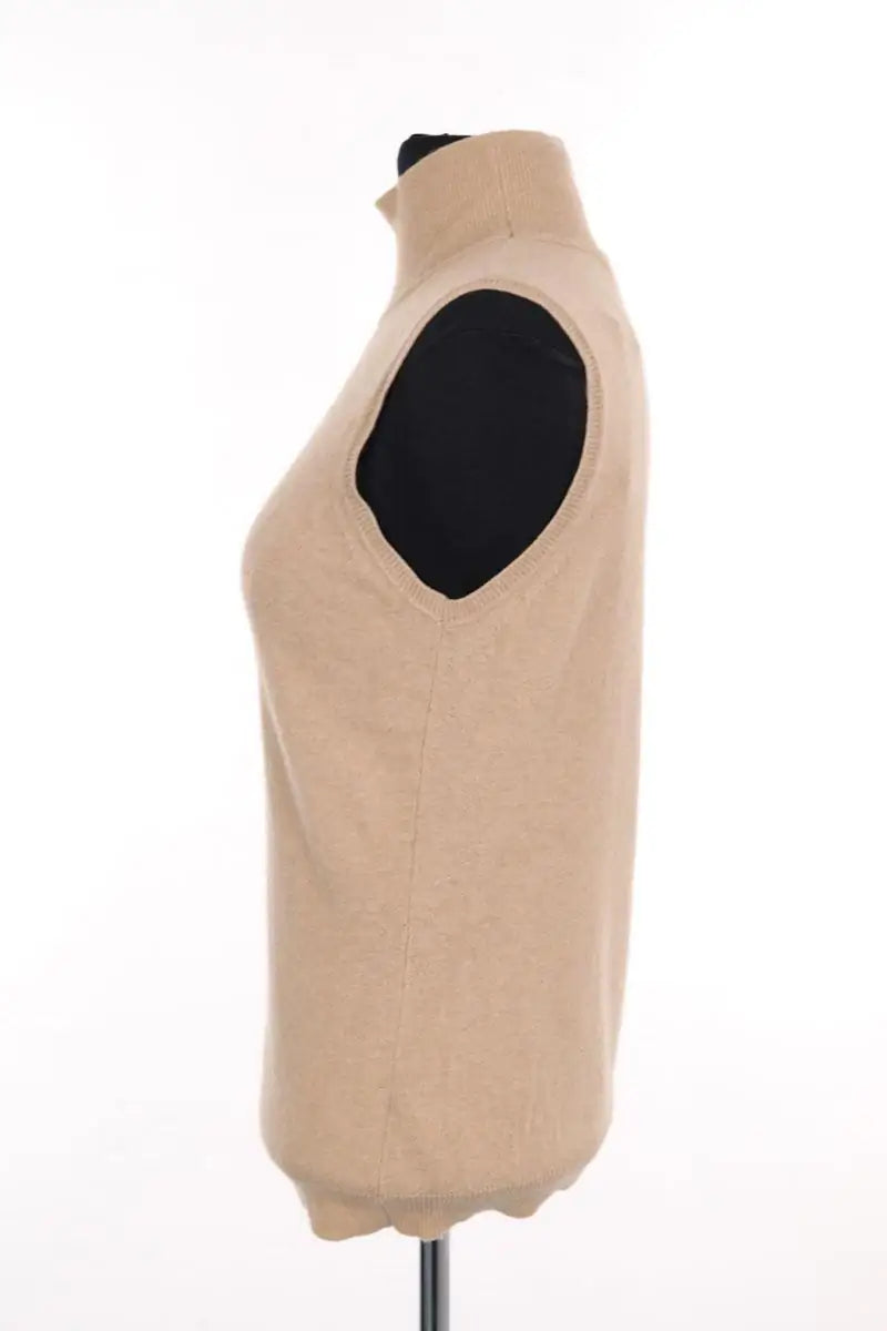 Top Valentino Camel en Laine
