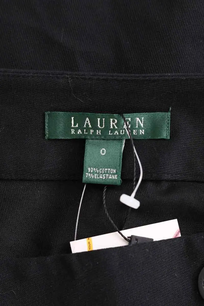 Jupe Ralph Lauren Noir en Coton