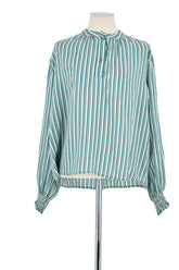 Blouse Pomandère  Turquoise