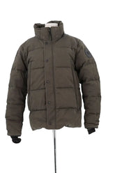 Doudoune Canada Goose Kaki en Coton, taille M - Seconde Main