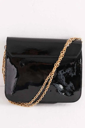Mini sac Vanessa Bruno Noir en Cuir verni