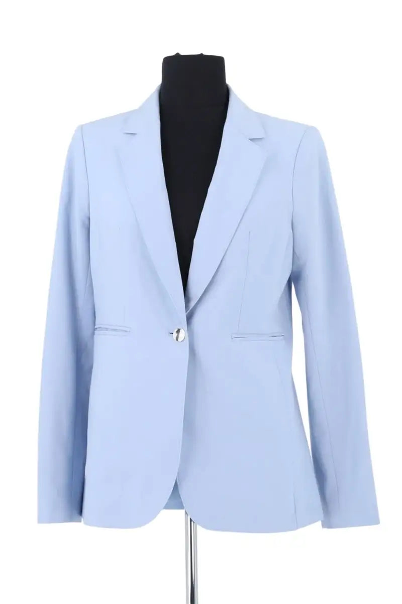 Blazer Calvin Klein Bleu en Synthétique, taille S - Seconde Main