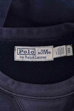 Sweatshirt Ralph Lauren Bleu en Coton
