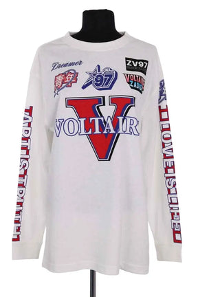T-shirt Zadig & Voltaire Blanc en Coton, taille M - Seconde Main