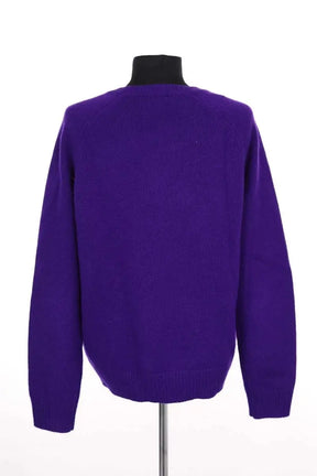 Pull From Future Violet en Cachemire