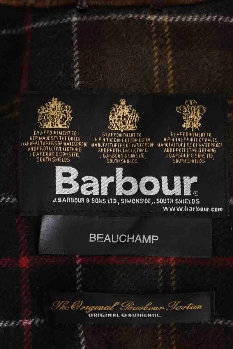 Manteau Barbour Kaki en Daim
