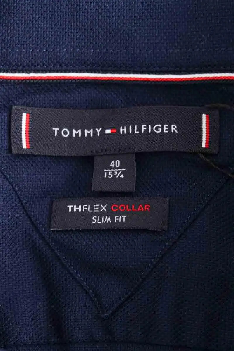 Chemise Tommy Hilfiger Bleu en Coton