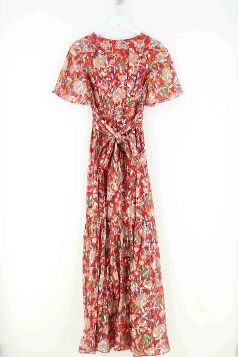 Robe Ba&Sh Rouge en Soie