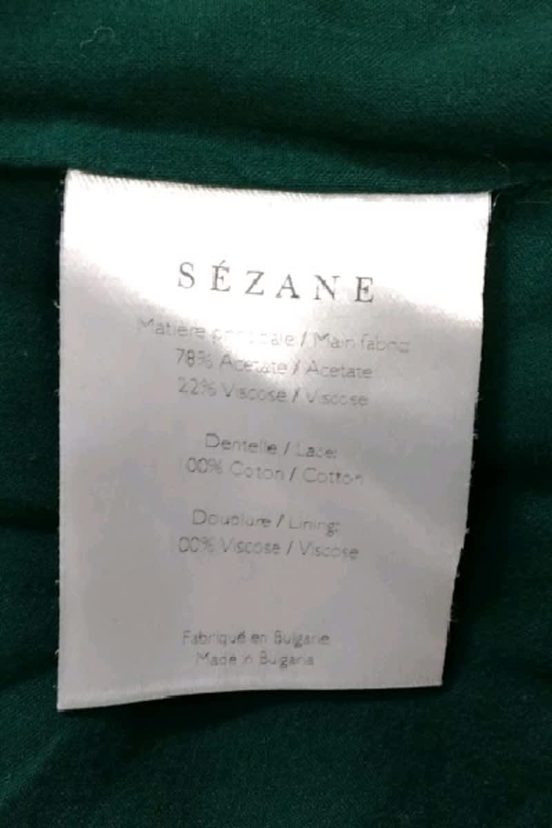 Robe Sézane  Vert