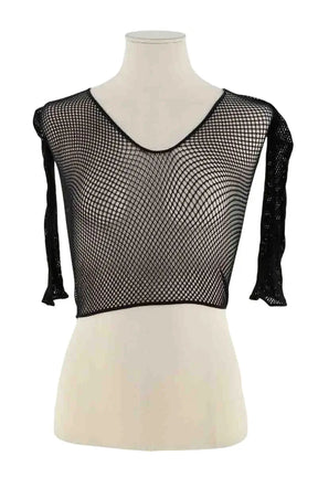 T-shirt Moschino Noir en Synthétique, taille M - Seconde Main