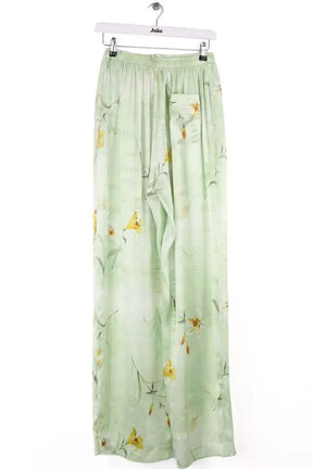 Pantalon Balenciaga Vert en Soie