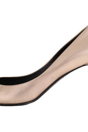 Talons Pierre Hardy Doré en Cuir