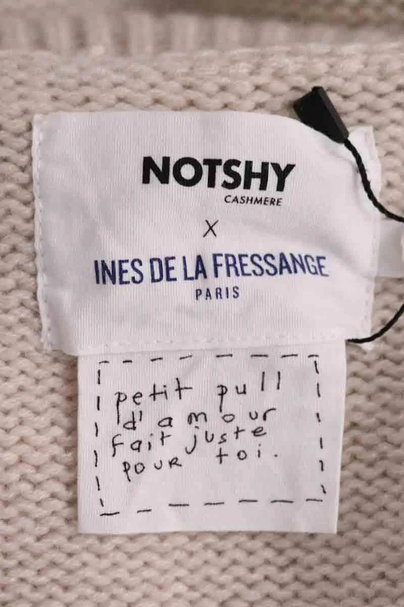 Pull Notshy Beige en Cachemire