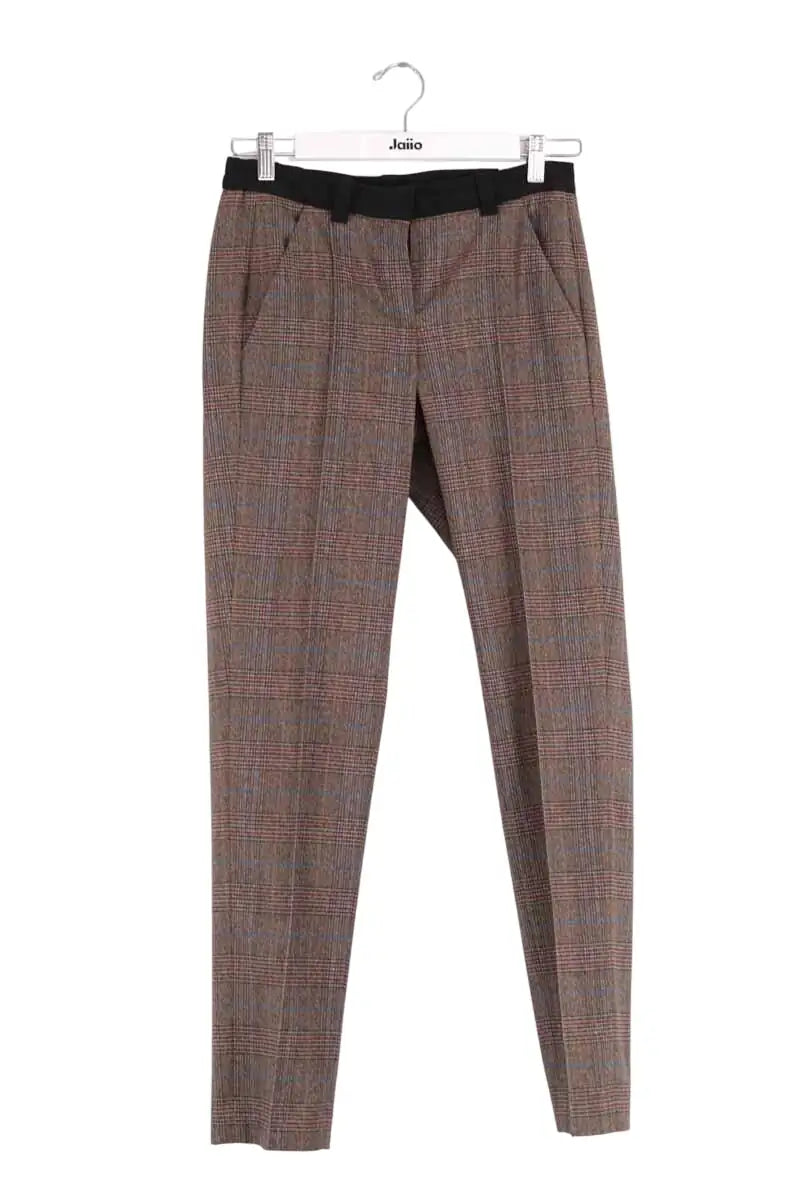 Pantalon Maje Marron en Synthétique, taille S - Seconde Main