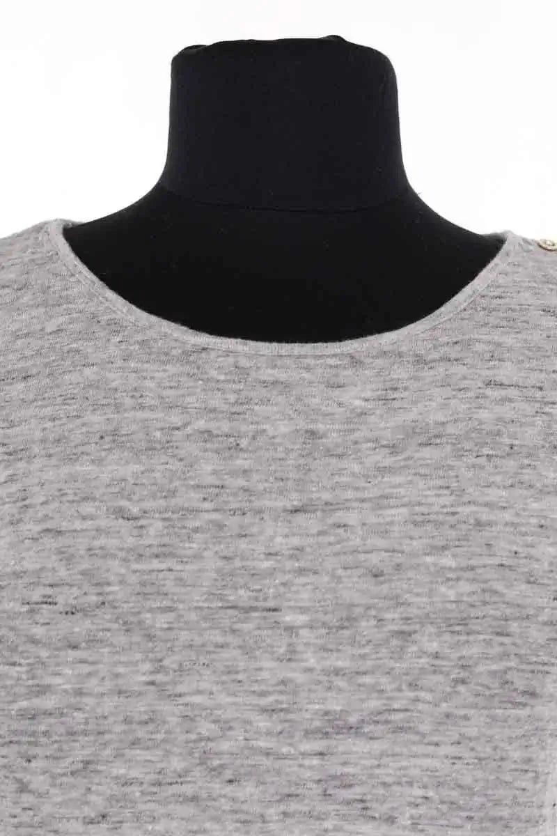 T-shirt APC Gris en Lin