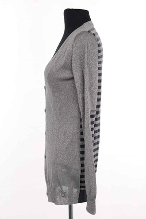 Gilet Patrizia Pepe Gris en Viscose