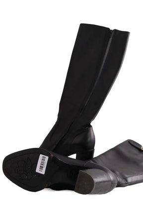Bottes Free Lance Noir en Cuir