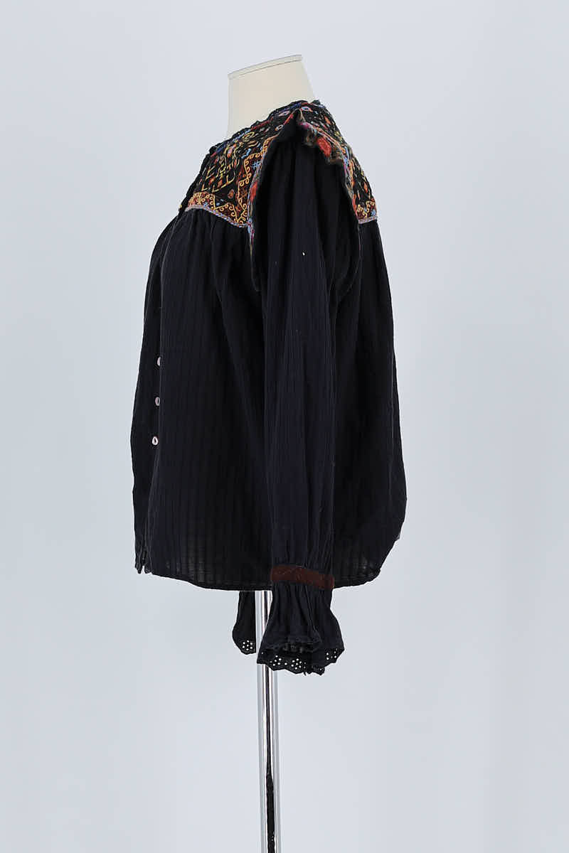 Blouse Antik Batik  Noir