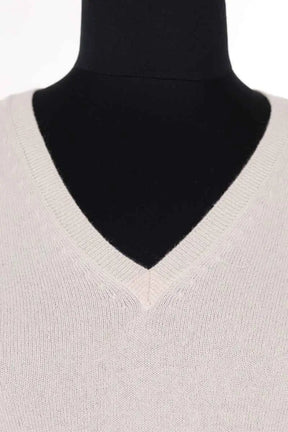 Pull Eric Bompard Ecru en Cachemire