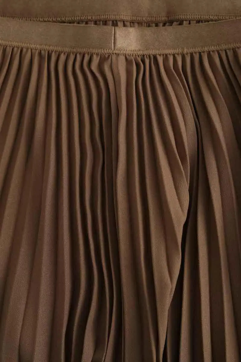 Jupe Ralph Lauren Marron en Synthétique