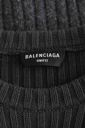 Pull Balenciaga Gris en Laine