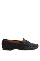 Mocassins Tod's Noir en Cuir, taille 37 - Seconde Main