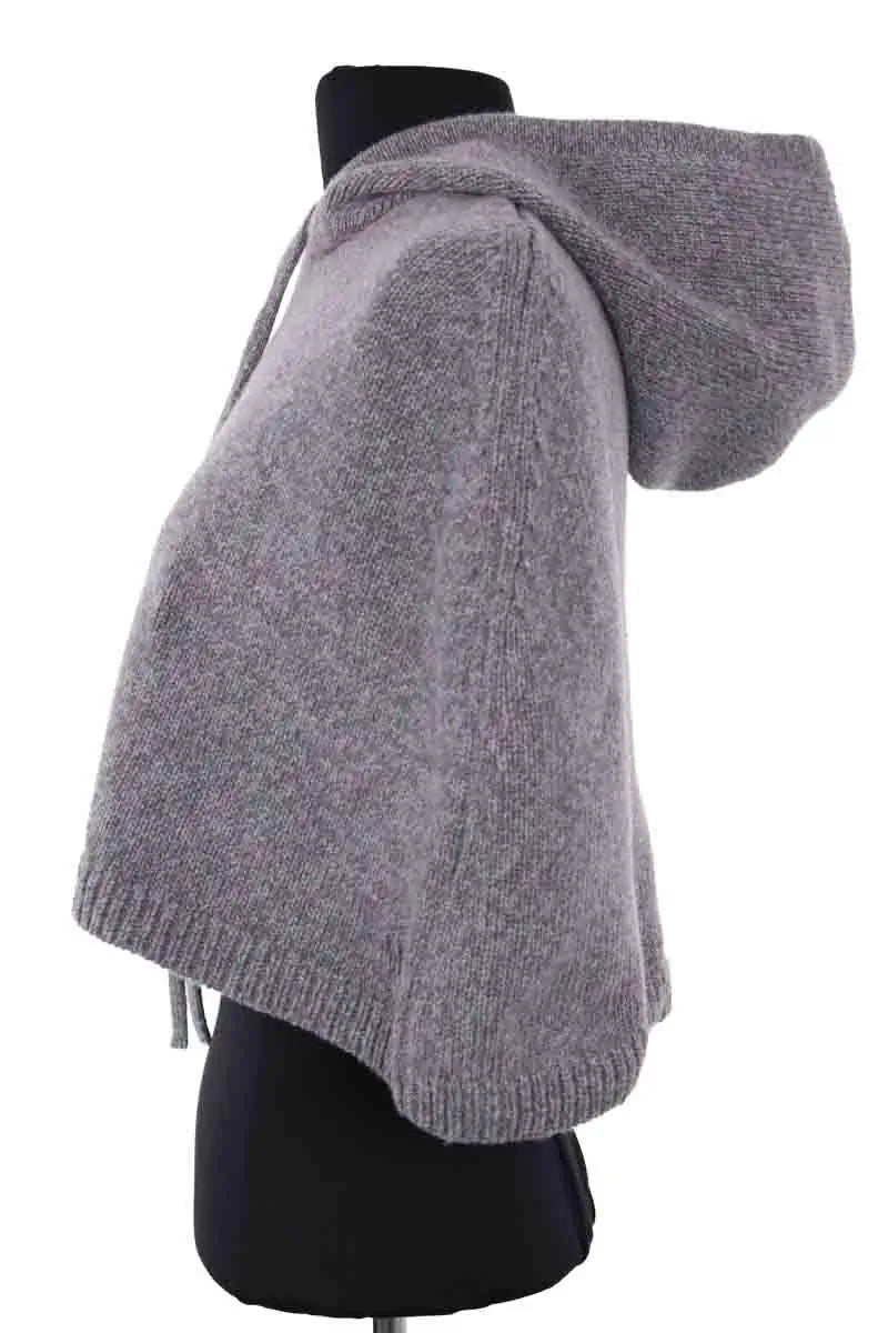 Pull Alexandra Golovanoff Gris en Cachemire