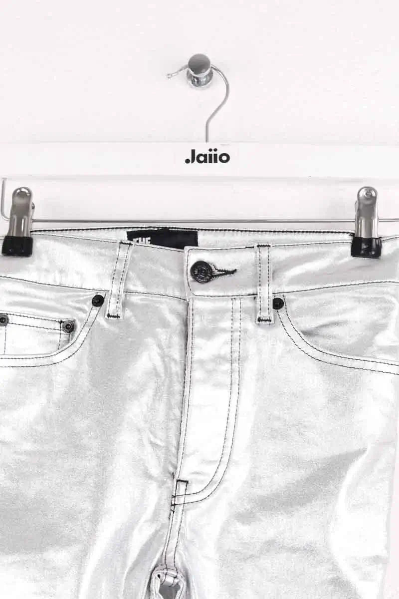 Pantalon The Kooples Argent en Coton