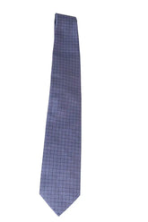 Cravate Azzaro Bleu en Soie - Seconde Main
