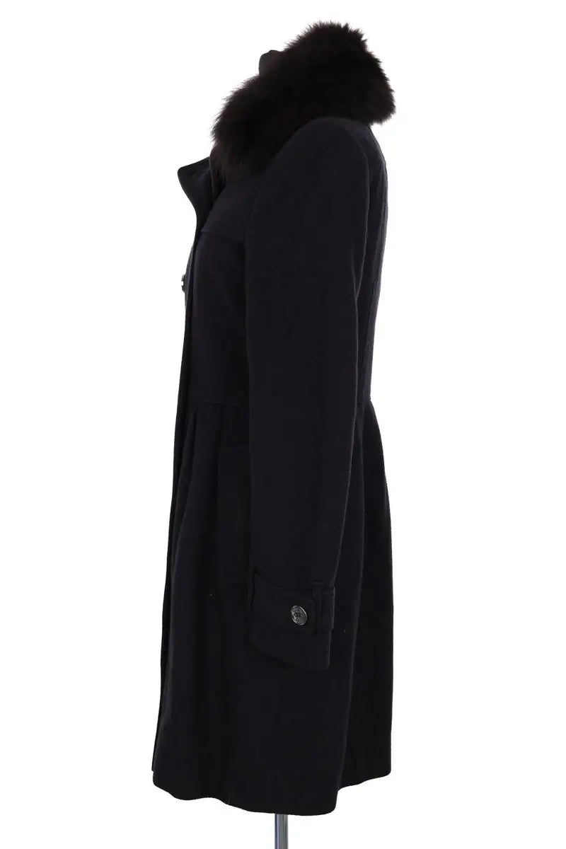 Manteau Burberry Noir en Laine