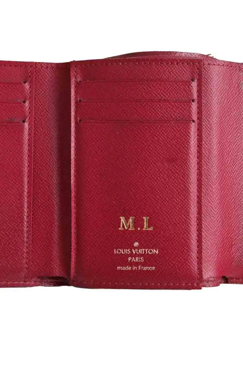 Portefeuille Louis Vuitton Marron en Cuir