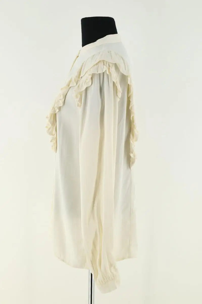 Blouse Modetrotter Ecru en Viscose