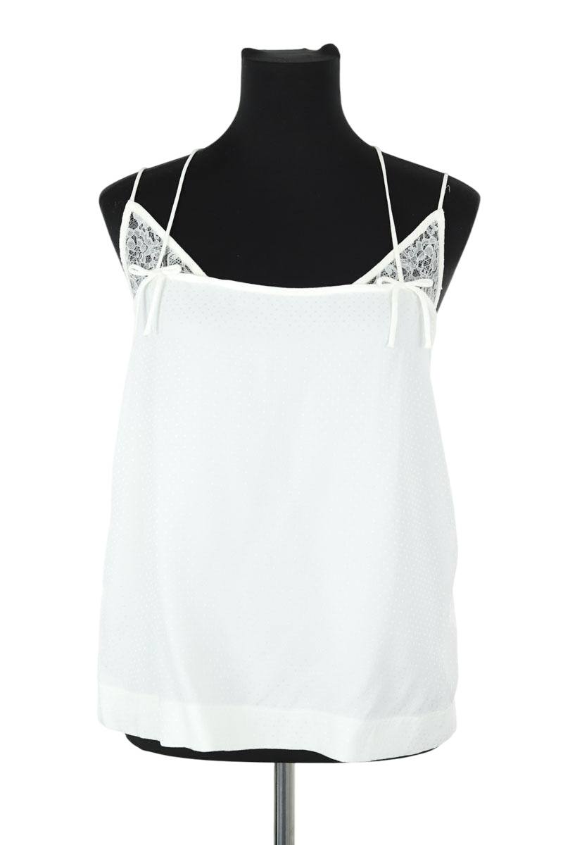 Top sans manche Claudie Pierlot  Blanc