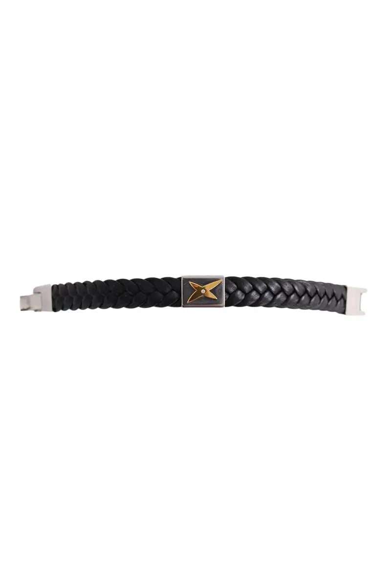 Bracelet Mauboussin Mec j'te kiff Noir en Acier - Seconde Main