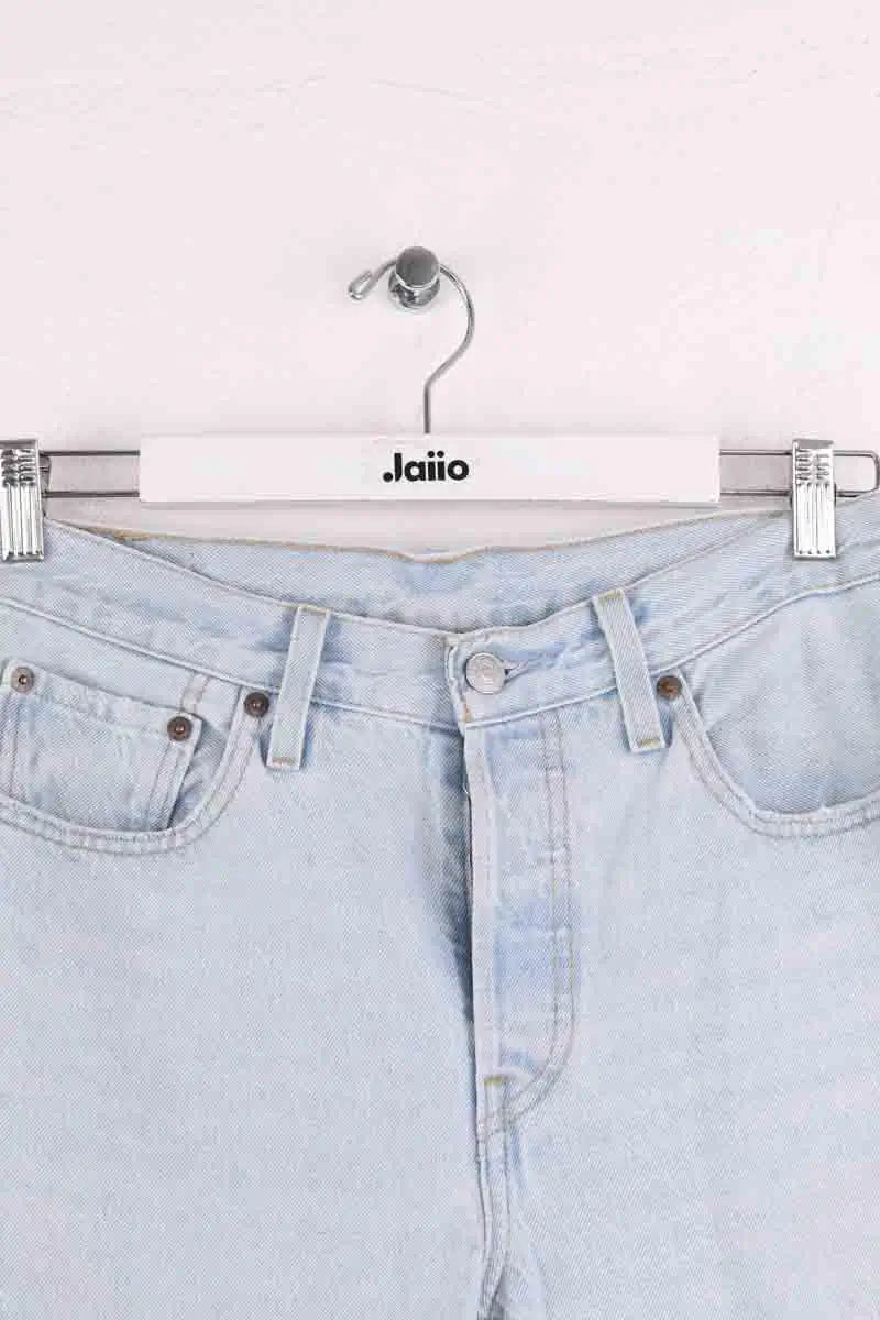 Jean droit Levi's Bleu en Coton