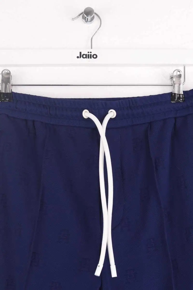 Pantalon droit Tommy Hilfiger Marine en Synthétique