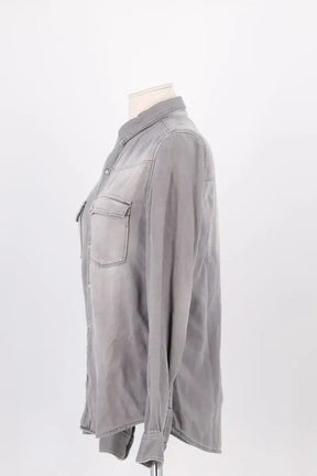 Chemise Ba&Sh Gris en Coton