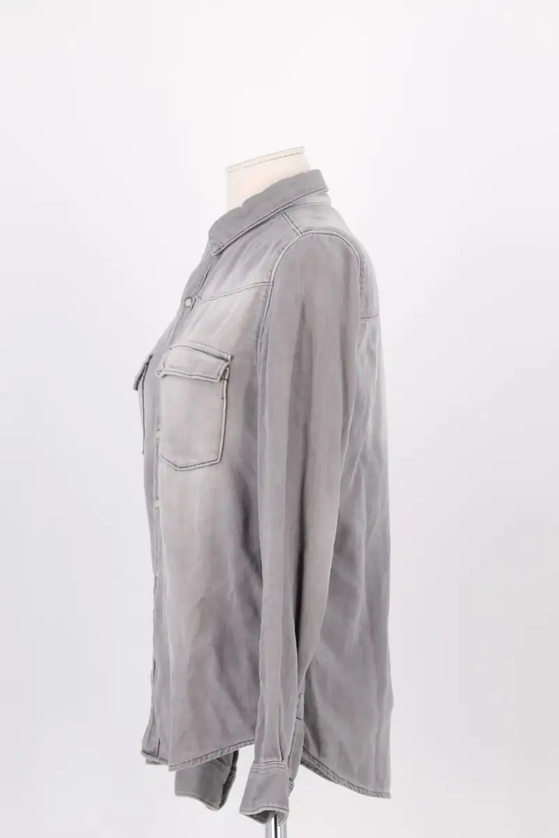 Chemise Ba&Sh Gris en Coton