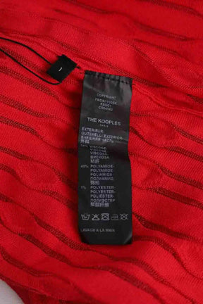 Robe The Kooples Rouge en Viscose