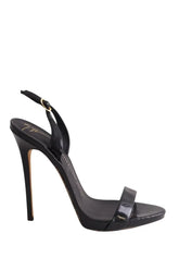 Talons Giuseppe Zanotti Noir en Cuir, taille 39 - Seconde Main