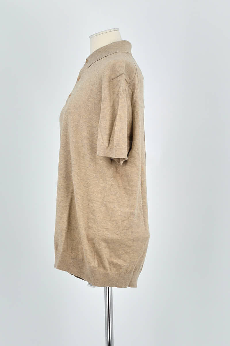 Polo Eric Bompard  Beige