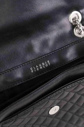 Sac porté épaule Claudie Pierlot Noir en Cuir